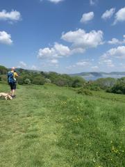 Finally emerging from The Undercliffs and heading down into Lyme Regis